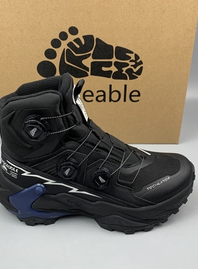 traceable加拿大单高帮轻防水男女款越野跑鞋三旋转纽扣~户外战靴