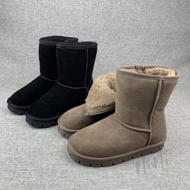 俄罗斯单保暖哈尔滨棉靴雪地靴
