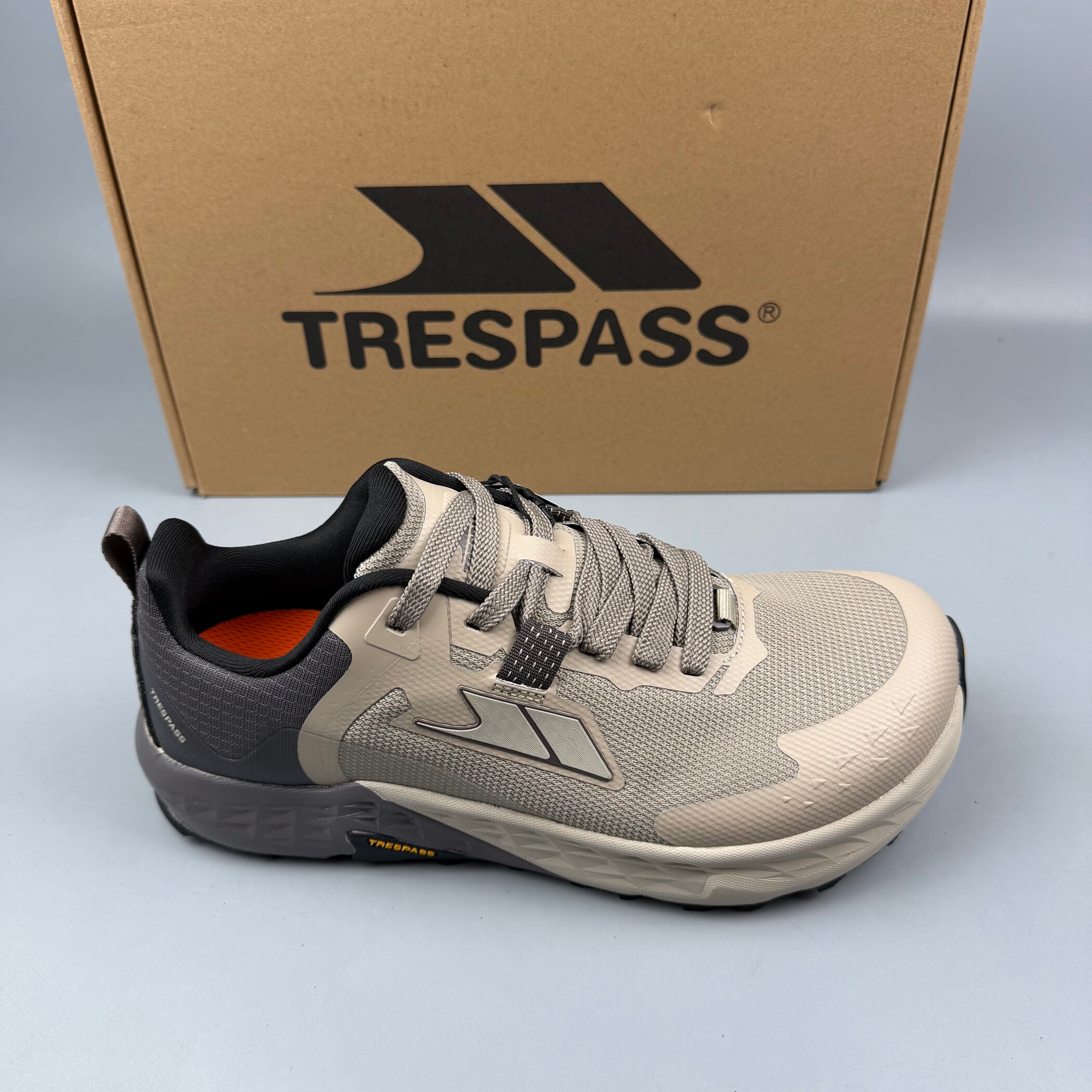 TRESPASS英国原单网面透气男鞋户外登山鞋前掌加宽运动鞋户外畅行