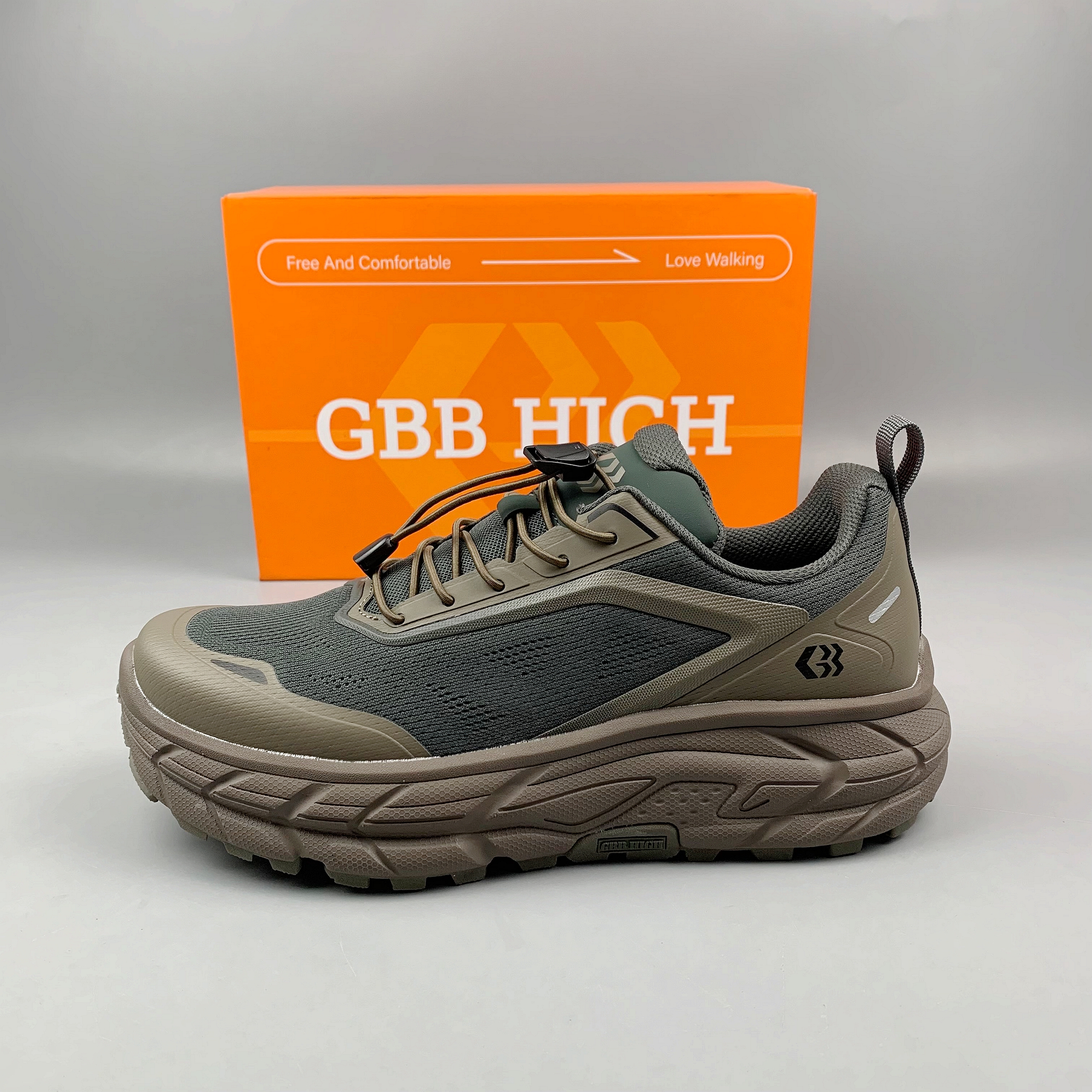 轻量化防滑户外登山鞋舒适透气长距离行走旅游鞋男~日常运动搭子