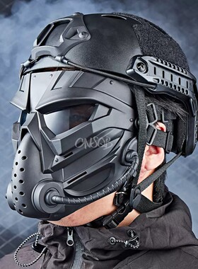 战术全脸防护面具跨境热卖真人CS彩弹异形防护脸罩军迷装备