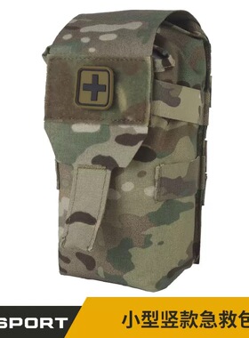 WOSPORT 小型竖款急救包战术医疗包多功能配件户外救生包