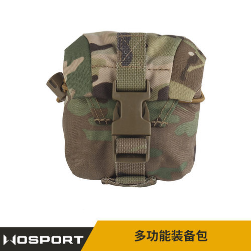 WOSPORT 战术附件包迷彩多功能包手雷包战术背心挂包MOLLE系统附