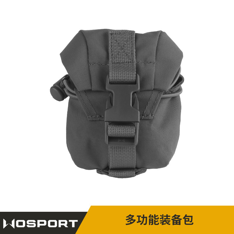 WSOPORT  多功能MOLLE挂载手雷包背心挂包迷彩附件收纳包