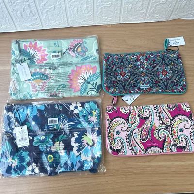 Vera Bradley印花帆布手拿包零钱包卡包化妆包票据收纳包手机包