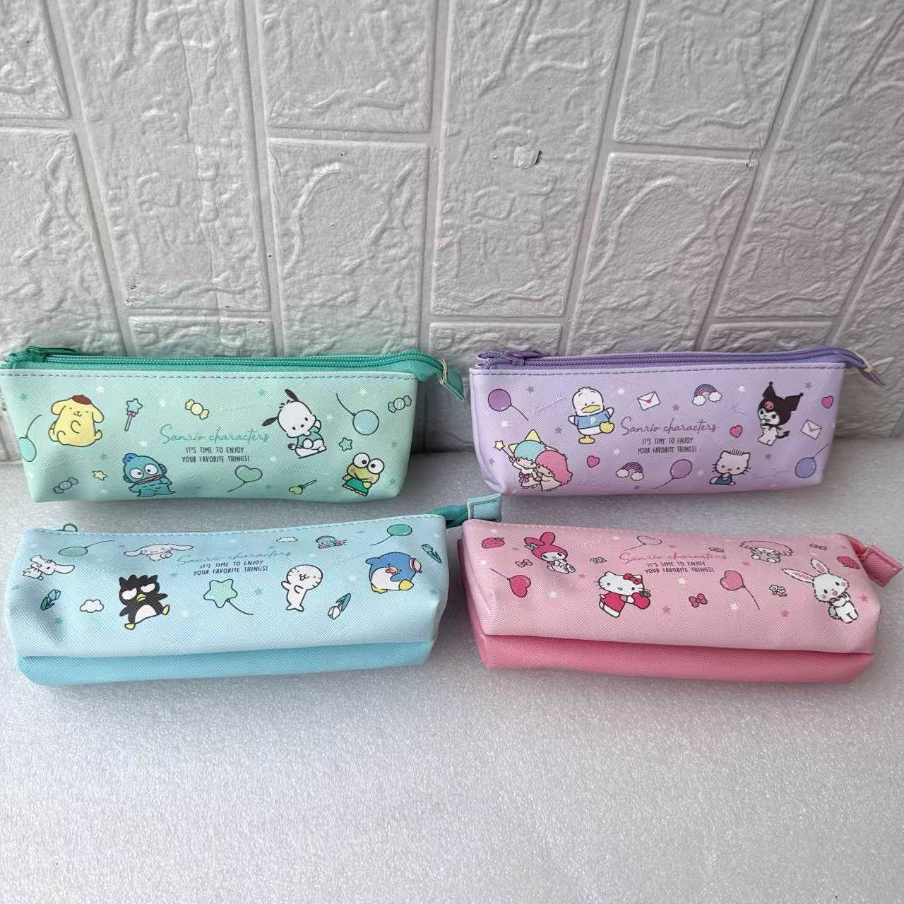 日本卡通可爱三丽KT库洛双隔层学生便携ins笔袋文具盒学习收纳袋,文具电教/文化用品/商务用品,笔袋,淘宝优惠券,粉丝福利购,淘宝优惠卷