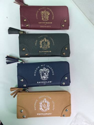外贸学院风哈利波特周边创意可爱长款手拿包 钱包 多功能卡包