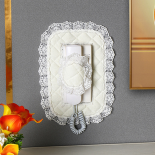 定制门铃电话套罩楼宇门禁室内机防尘框保护贴可视对讲遮挡装饰盒