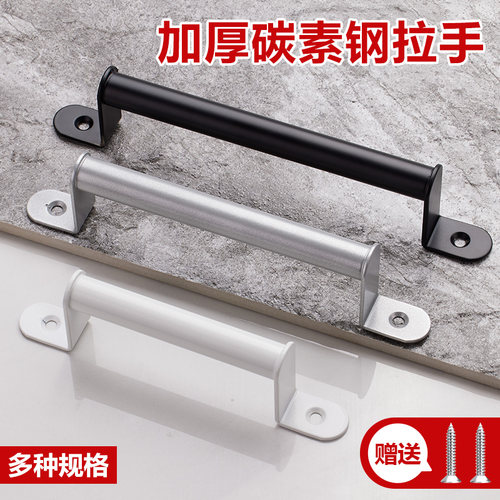 明装谷仓门把手移门推拉门手柄大门木门拉手抽屉衣柜橱柜明装拉手