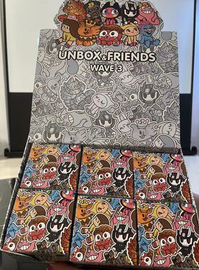 现货 Unbox & Friends wave 3 第3弹盲盒手办人偶成套现货玩偶