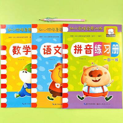 幼小衔接启蒙训练拼音数学语文