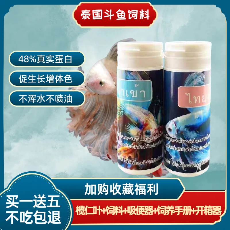 小型鱼泰国斗鱼专用饲料斗鱼粮