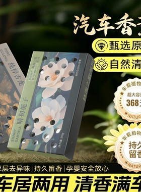 汽车空间祛异味方形古龙固体香薰
