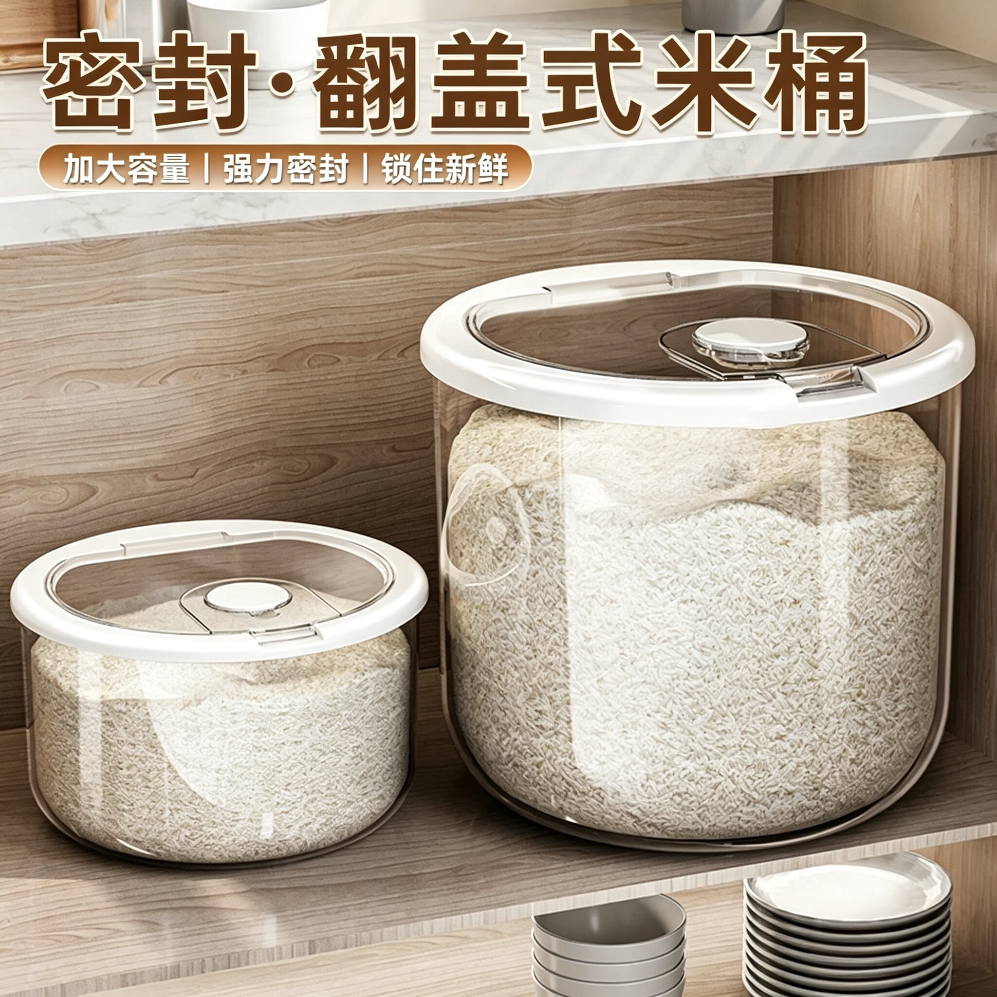 食品级防虫防潮密封米桶