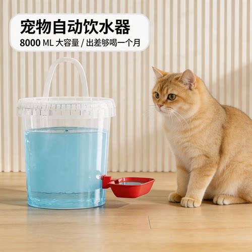 猫咪饮水机狗狗宠物自动喂水器猫喂食喝水续水神器流动不插电用品