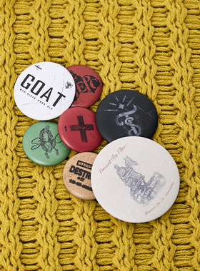 STEEPC 想别哪就别哪*别针徽章