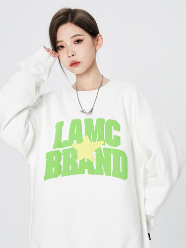 LAMC春秋冬清新圆领卫衣国潮牌