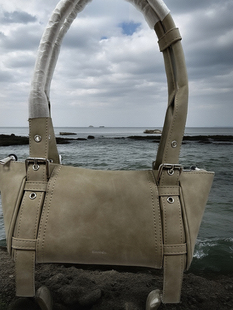 韩国高品质小众设计24新款休闲百搭通勤帆船包包手提包