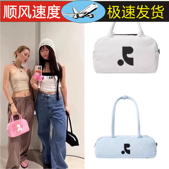 自制韩版原单秋季休闲刺绣字母百搭手提轻便女包干湿两用工厂直销