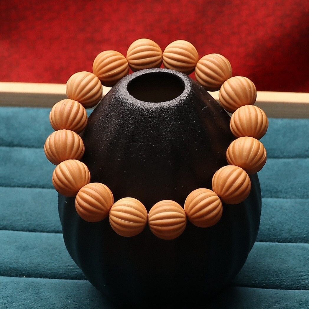 猴头核桃雕刻瓜珠精品多瓣手串文玩南瓜饰品尺寸男女左右手把