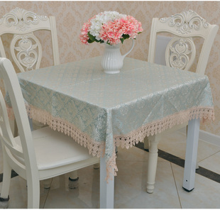 2024新款桌布正方形八仙桌布高级感轻奢棉麻四方桌布方形桌布圆形