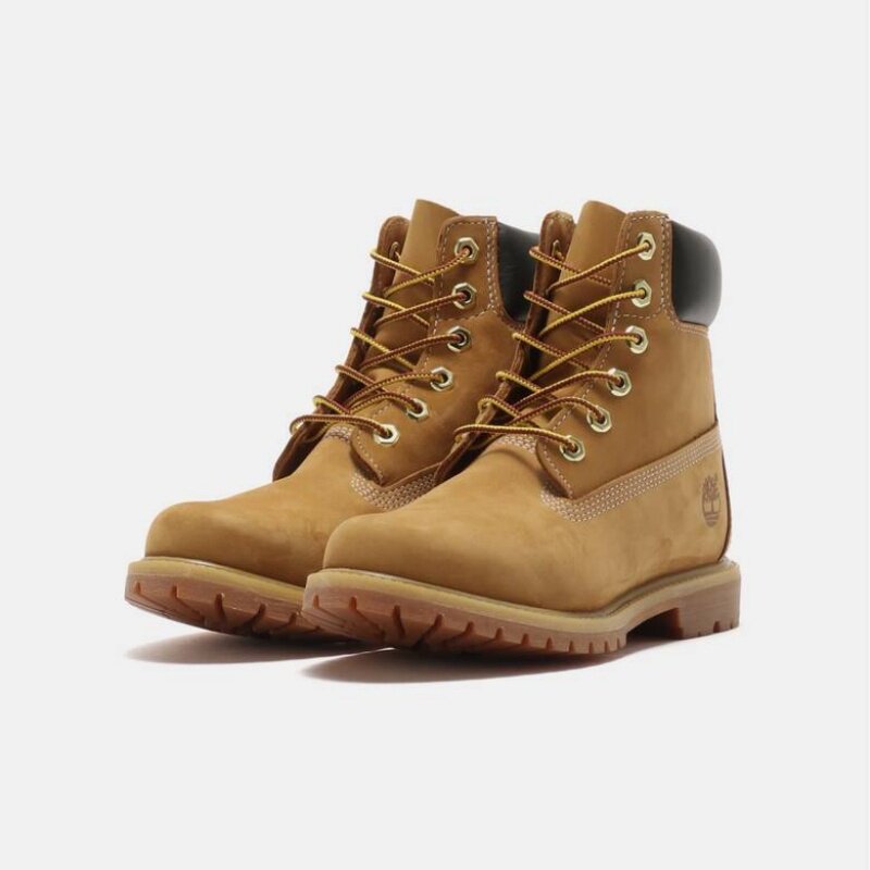 添柏岚Timberland女款经典大黄靴户外防水高帮马丁靴 10361-713