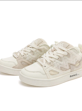 【正品】男女串标面包鞋机能解构中帮运动板鞋K0CY5CS02D-01