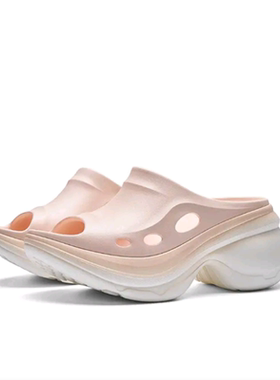 【正品】女子甜甜圈厚底软底沙滩鞋拖鞋K0F25LT09CJ-5020