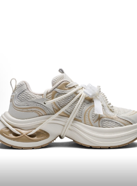 【正品】女款百搭潮流时尚增高低帮老爹鞋K0F65MC12CZ-0106