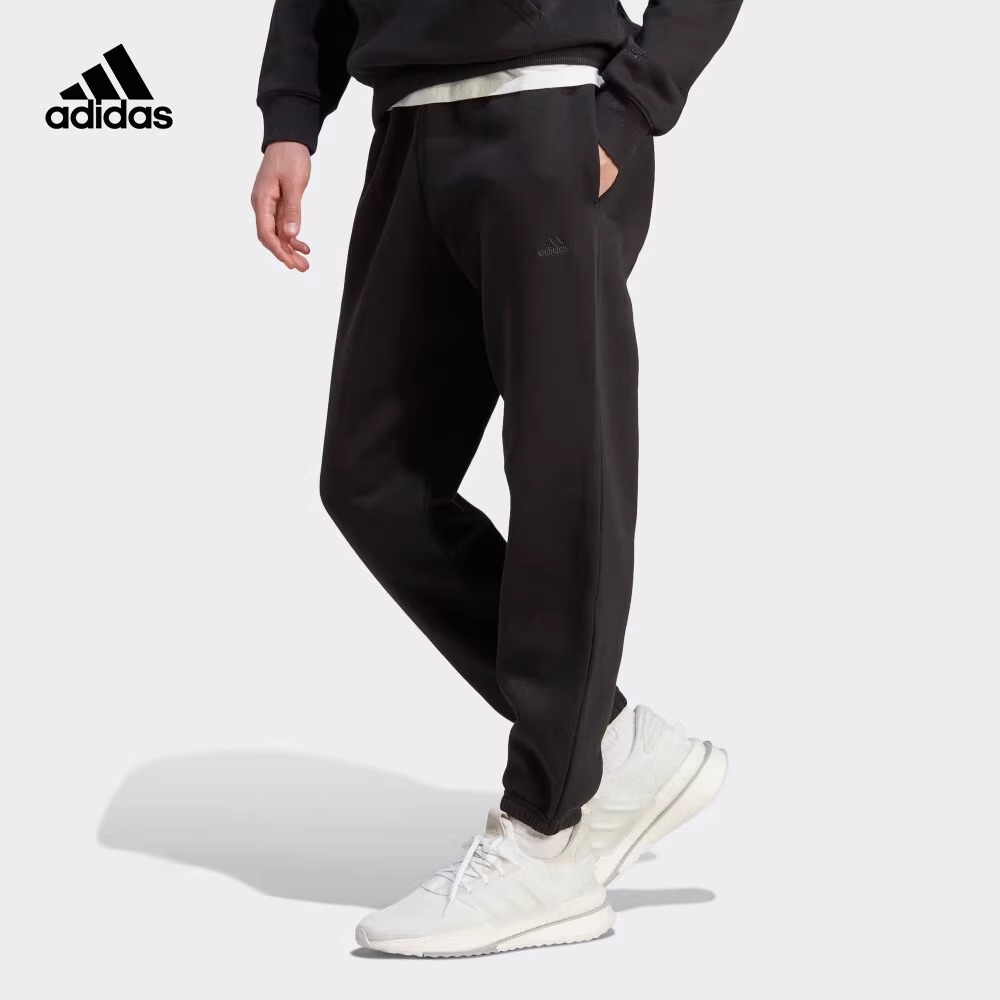 Adidas/阿迪达斯运动裤阔腿