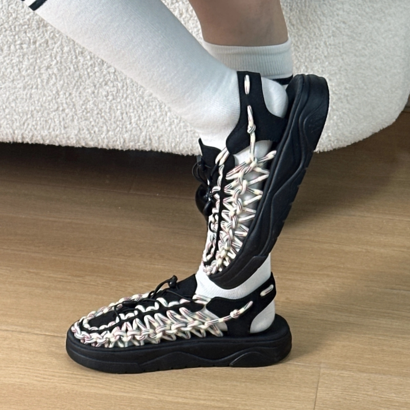【正品】 女子 户外休闲编织鞋面凉鞋K0FX5LT55CJ-990