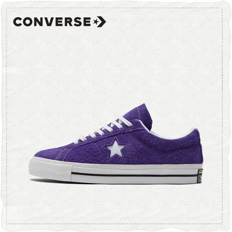 匡威(Converse) One Star 男女鞋低帮经典百搭休闲鞋 171586C