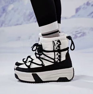 【正品】女款保暖时尚增高舒适中筒雪地靴  K0EY5SK04CJ-0106