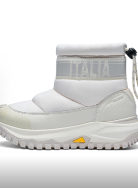 【正品】女款抽绳一脚蹬舒适运动短筒雪地靴 K0E85SK01A