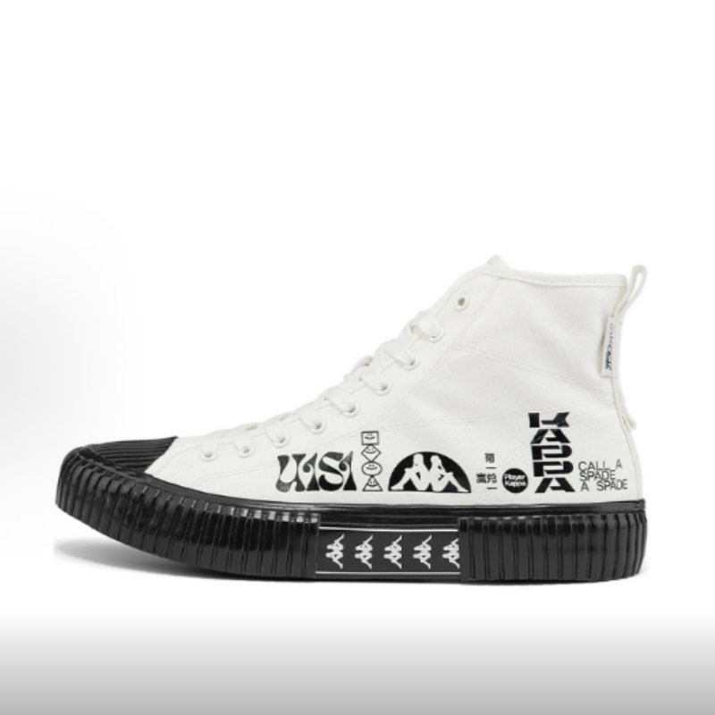 【正品】 男女同款 艺术家涂鸦 透气高帮帆布鞋  K0CX5VS80D