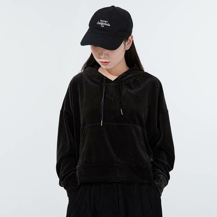 Puma/彪马 春秋季新款女子时尚休闲连帽卫衣846417-01