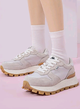 【正品】女子厚底耐磨复古百搭运动休闲鞋 K0E25MC50J-602