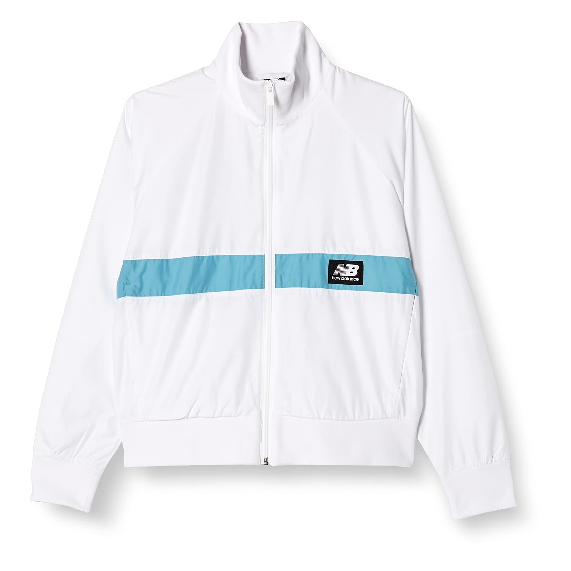 【正品】New Balance女子运动休闲立领春秋薄款外套AWJ01504-WT