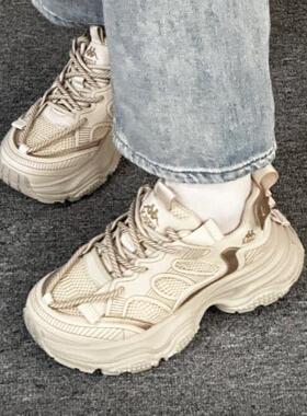 【正品】 女子星球创意厚底百搭老爹鞋K0E25MC62J-027