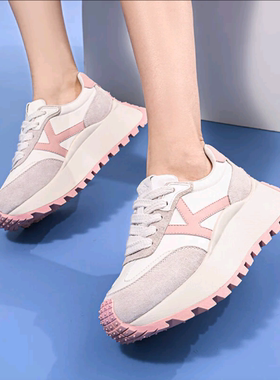 【正品】女子松糕系列舒适防滑耐磨低帮跑步K0E25MC48J-027B