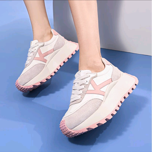 【正品】女子松糕系列舒适防滑耐磨低帮跑步K0E25MC48J-027B
