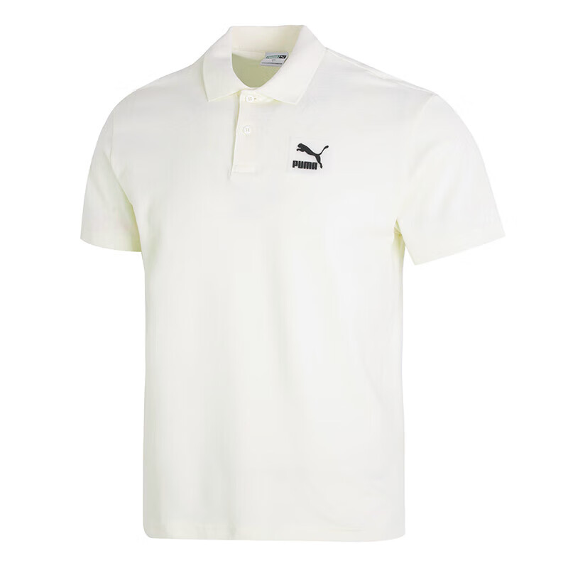 彪马PUMA男女纯棉翻领休闲T恤情侣短袖POLO删 622147-65