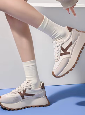 【正品】女子松糕系列增高 防滑耐磨低帮休闲鞋K0E25MC48J-027A