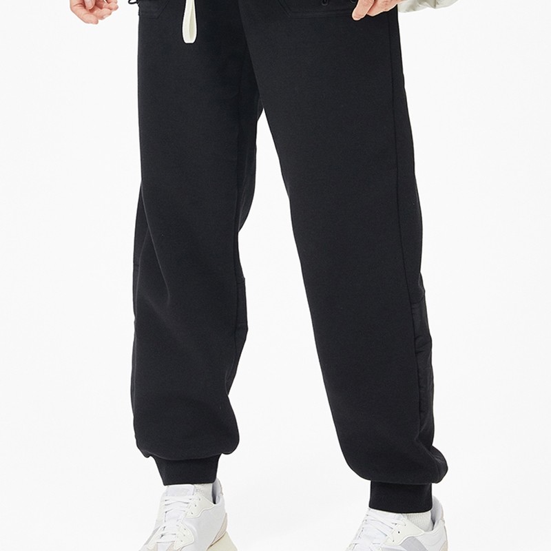 【正品】New Balance 抽绳束脚休闲女款运动裤卫裤AWP14374-BK