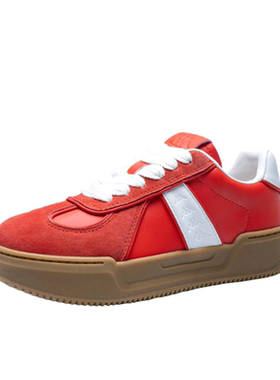 【正品】 女子防滑耐磨 时尚简约 德训鞋 板鞋K0F25CC64J-5814