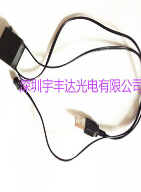 新款el冷光驱动器带USB接口灌胶发光线驱动器 汽车氛围灯电子产品