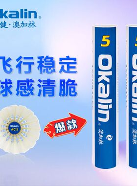 澳加林AC5耐打威健AC5比赛专业飞行稳定训练羽毛球飞行稳定