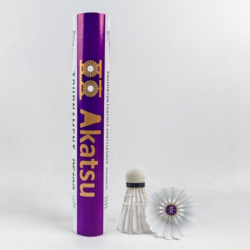 亚克DF100干拔鹚鸪鸭全园飞行稳定耐打专业比赛用球