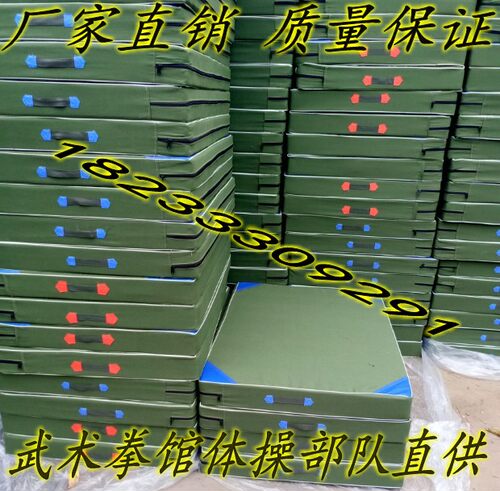 舞蹈垫 体操垫 海绵垫 瑜伽垫 pu革垫子 散打摔跤垫 攀岩防护垫 - 封面