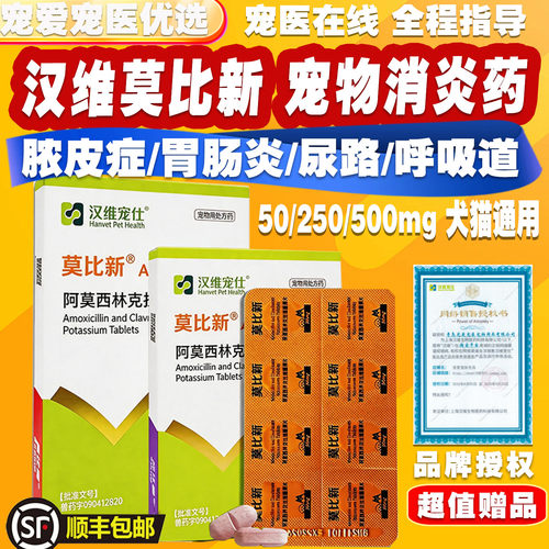 莫比新宠物消炎药宠医全程指导